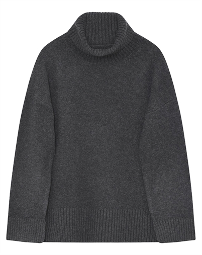 Day Birger et Mikkelsen - Lansbury Soft Lamb Strik - Dark Grey Melange